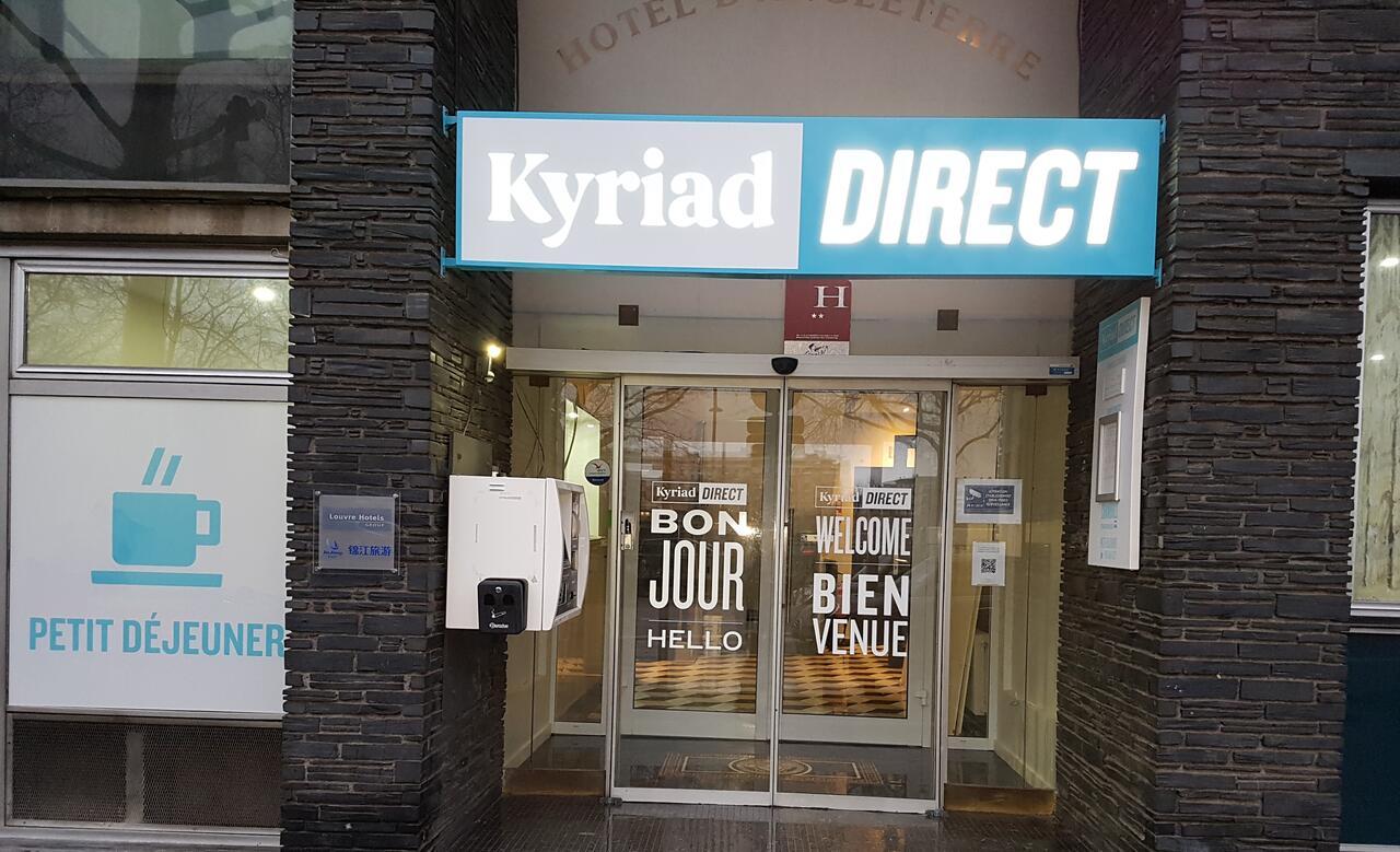 Kyriad Direct Rouen Centre Gare Exteriör bild