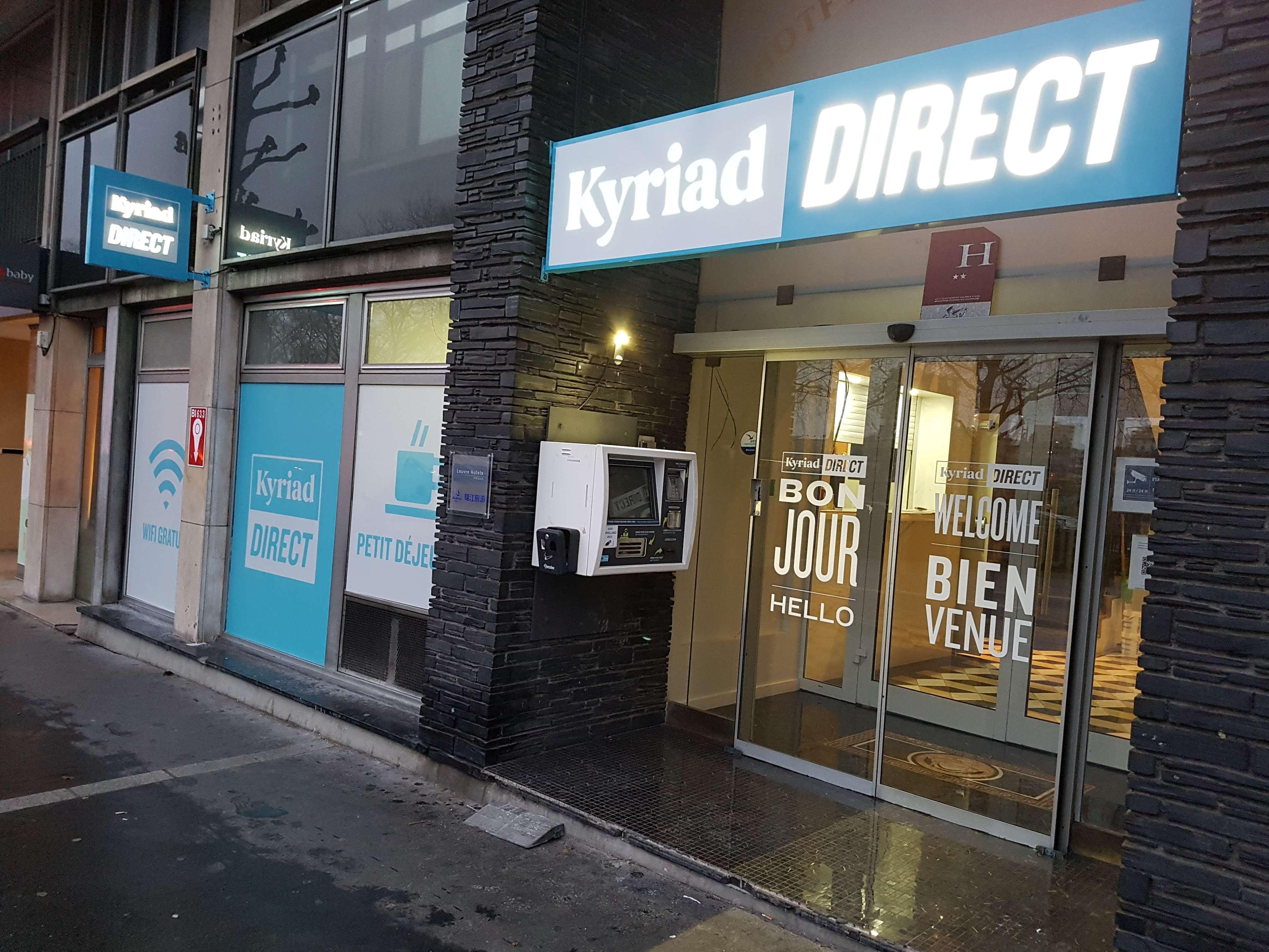Kyriad Direct Rouen Centre Gare Exteriör bild